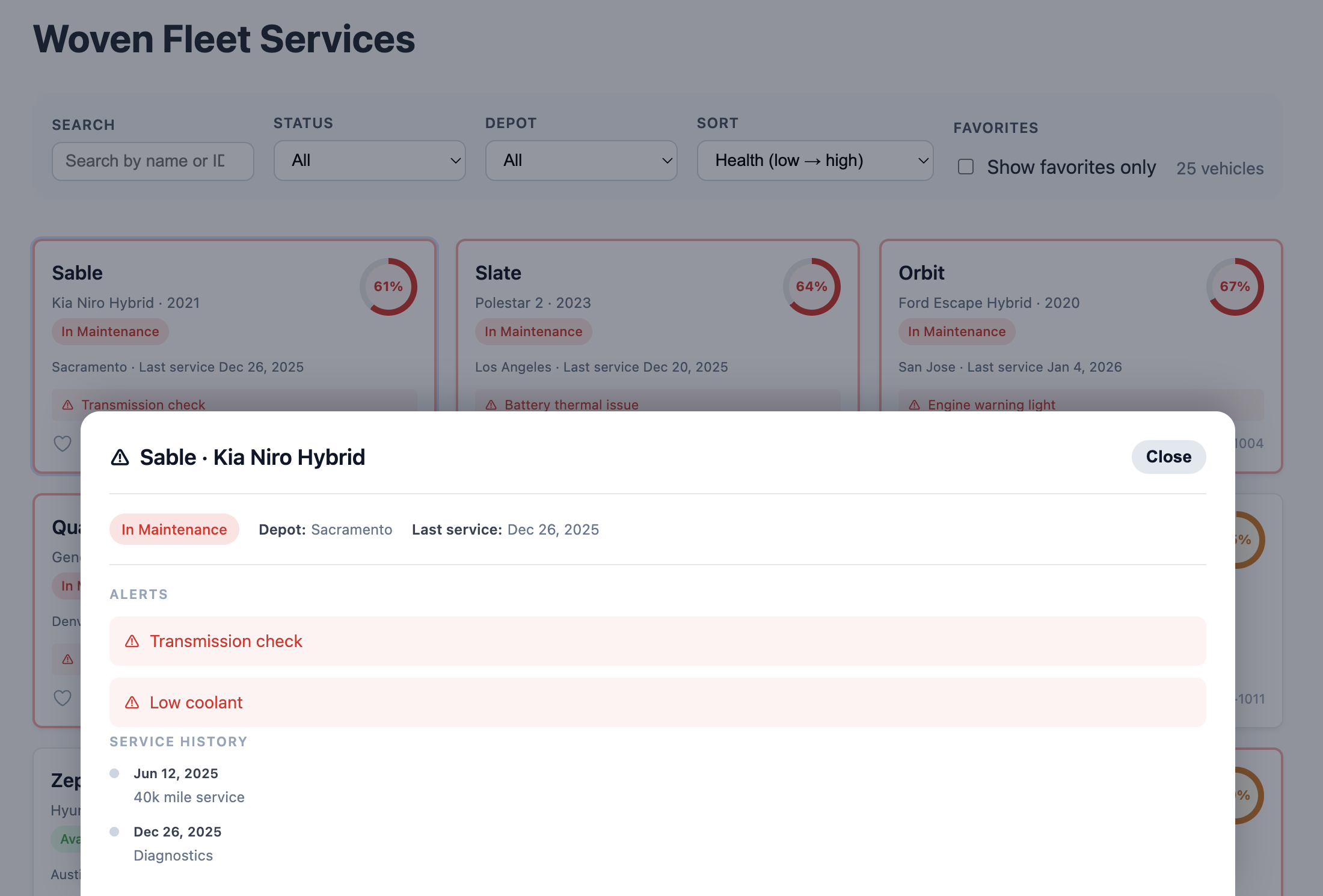 Polished version of the UI after refining layout, typography, and component styling in pencil.dev