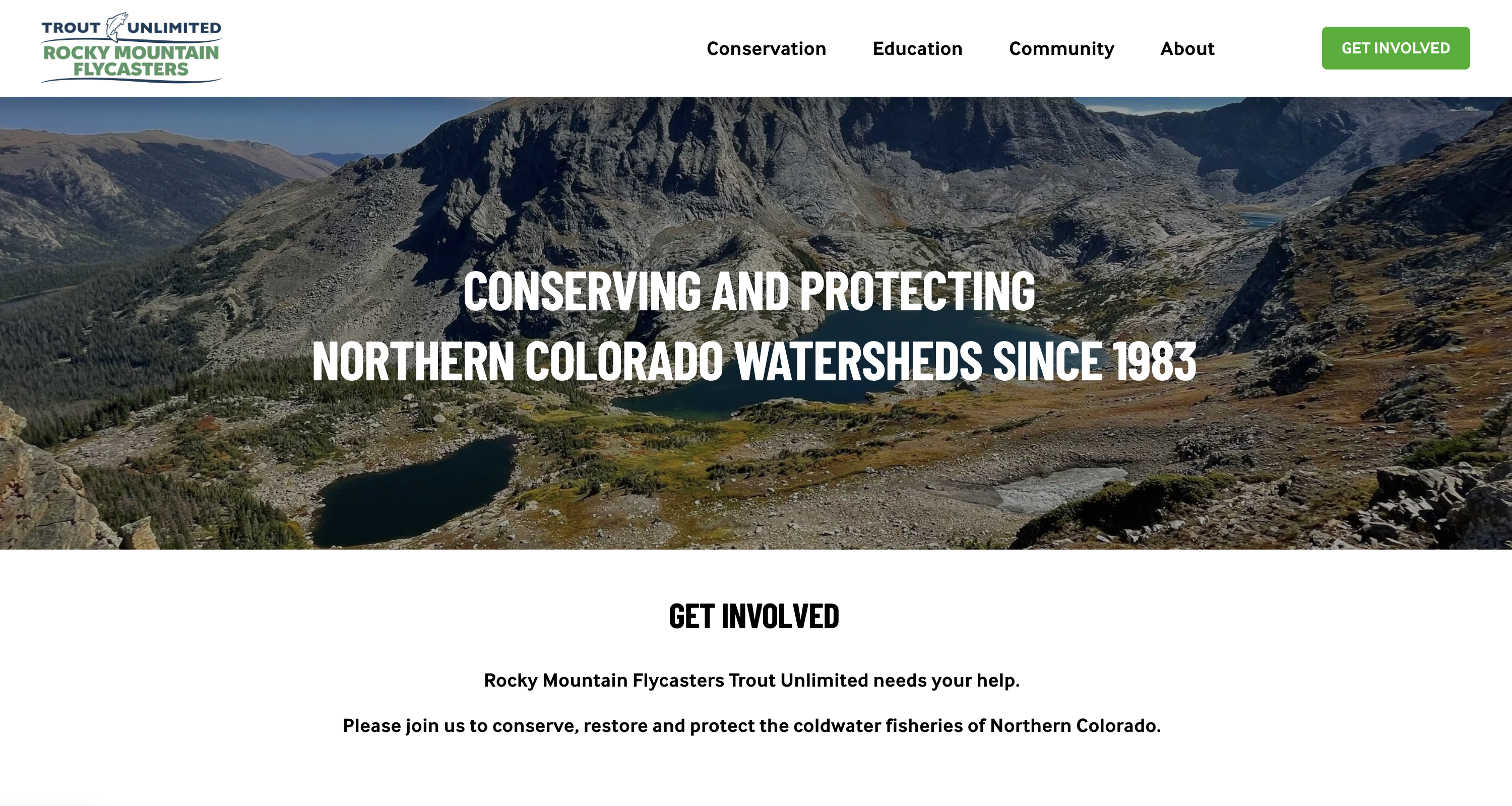 Rocky Mountain Flycasters: Squarespace Component System